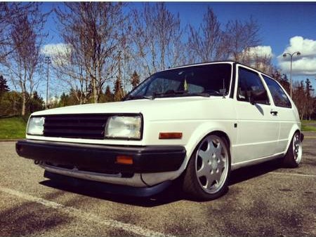 1987 Volkswagen Golf GTI left front