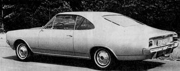 Opel Rekord C stock image