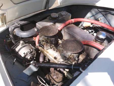 1961 Sunbeam Alpine for sale engine