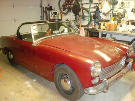 1962 Austin Healey Sprite for sale right front