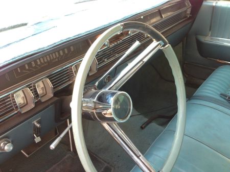 1964 Lincoln Continental interior