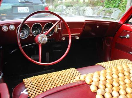 1965 Chevrolet Corvair interior