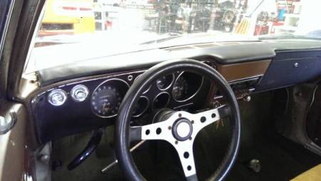 1966 Chevrolet Corvair interior
