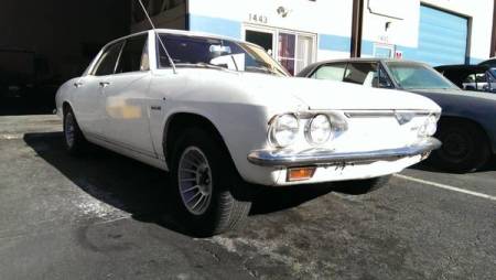 1966 Chevrolet Corvair right front