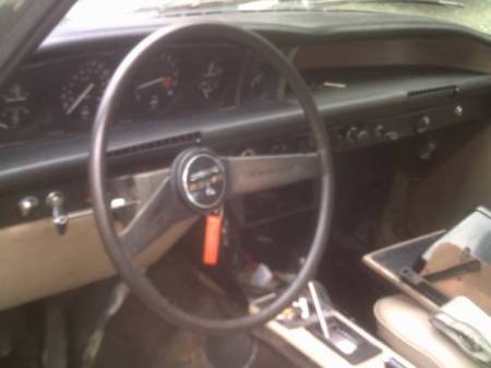 1970 Rover 3500 interior