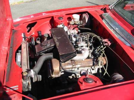 1972 Triumph Stag for sale engine