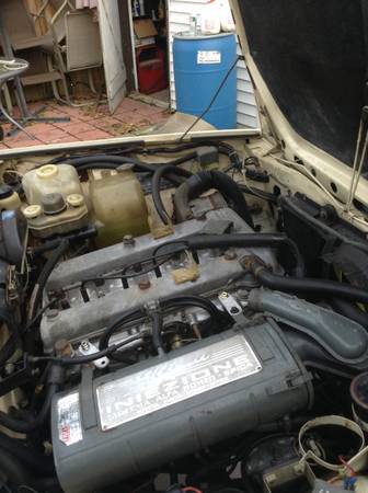 1979 Alfa Romeo Alfetta GTV avorio engine
