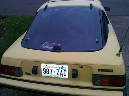 1979 Mazda RX7 for sale tail