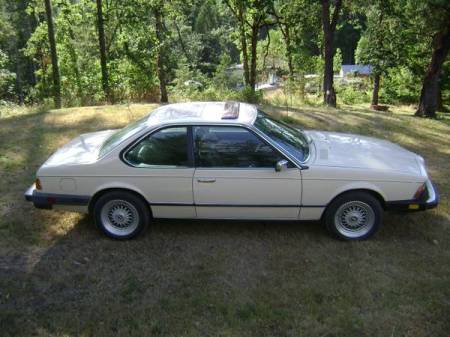 1980 BMW 633 CSi for sale right side