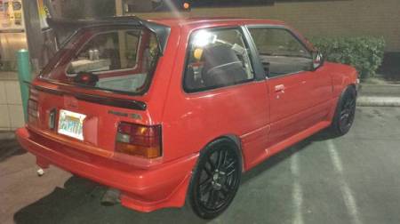 1986 Chevrolet Sprint Turbo modified right rear