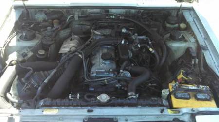 1986 Mitsubishi Starion Turbo engine