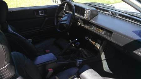 1986 Mitsubishi Starion Turbo interior