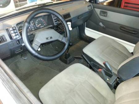 1988 Subaru Justy for sale interior