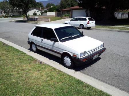 1988 Subaru Justy for sale right front
