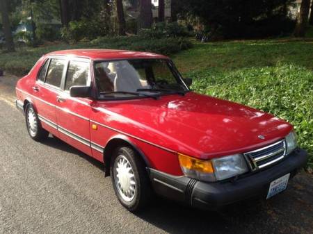 1993 Saab 900S right front