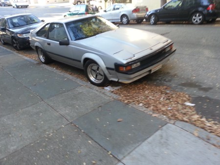 1984 Toyota Celica on the street