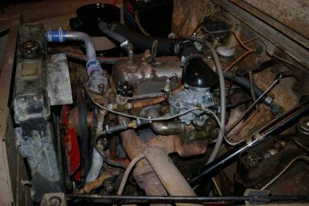 1960 Austin Gipsy engine