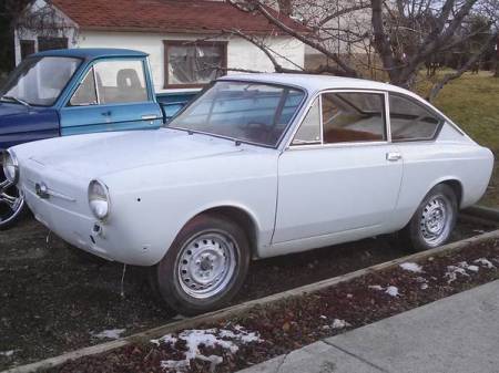 1967 Fiat 850 coupe left front