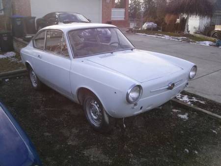 1967 Fiat 850 coupe right front