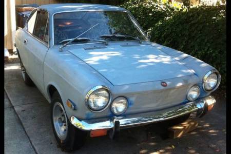 1970 Fiat 850 coupe for sale right front