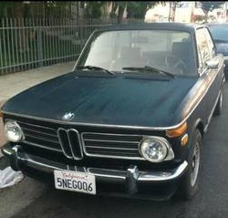 1972 BMW 2002 left front