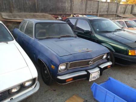 1974 Opel Ascona right front