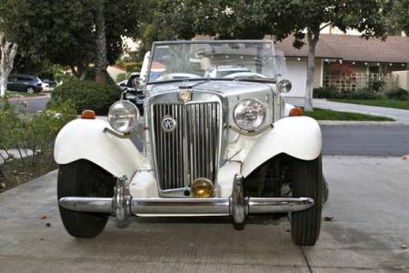 1983 Fiberfab MG TD replica front