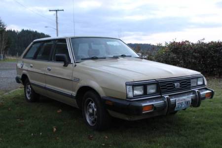 1984 Subaru GL wagon right front