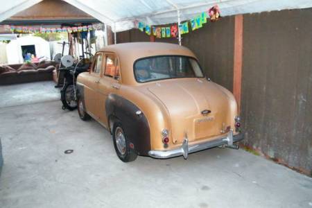 1958 Triumph TR10 left rear