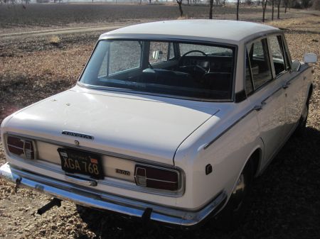 1968 Toyota Corona right rear