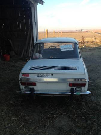 1970 Renault 10 rear