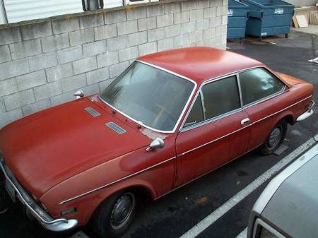 1972 Fiat 124 Coupe left front