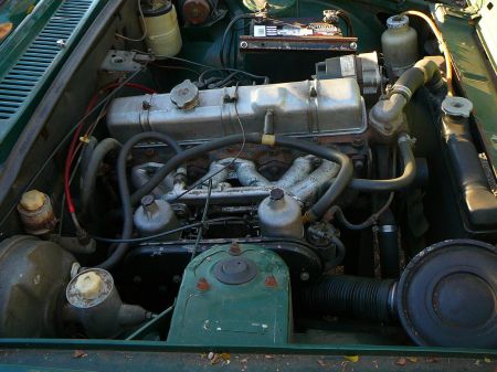 1975 Triumph 2000TC engine