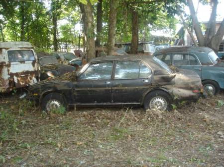 1979 Alfa Romeo Alfetta Sedan left side