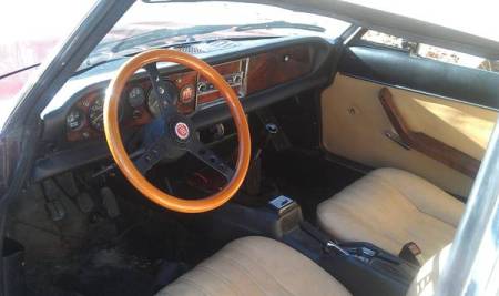1979 Fiat 124 Spider interior
