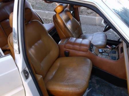 1980 Maserati Quattroporte interior
