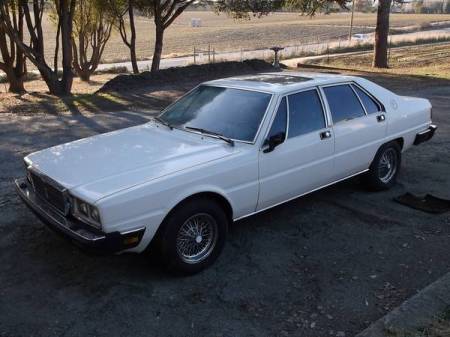 1980 Maserati Quattroporte left front