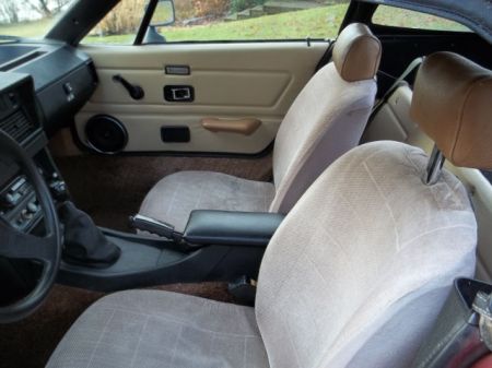 1980 Triumph TR7 interior
