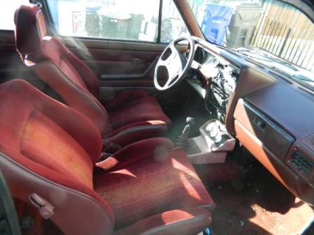 1983 VW Rabbit GTI interior