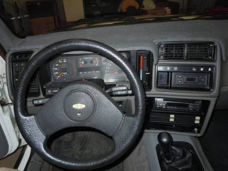 1985 Merkur XR4Ti interior