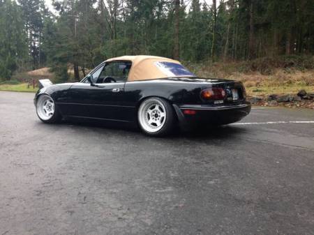 1992 Mazda Miata turbo left rear
