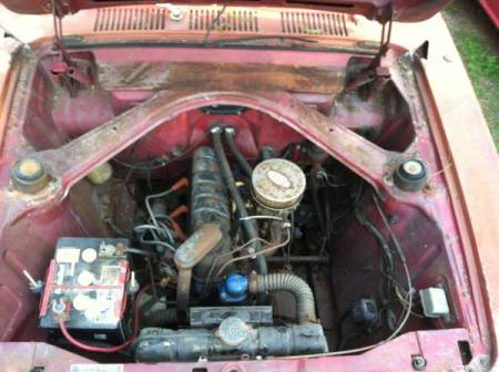 1962 Ford Taunus 17M engine