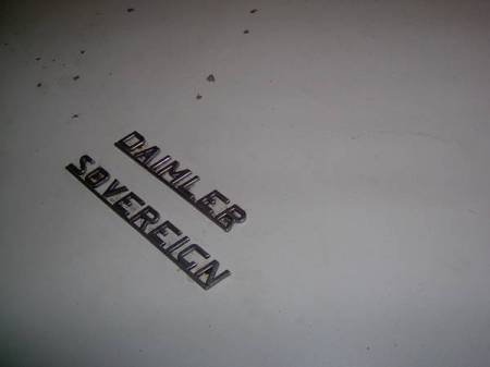 1967 Daimler Sovereign badge