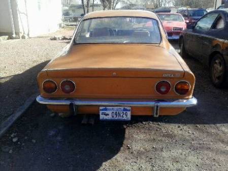 1972 Opel Manta rear