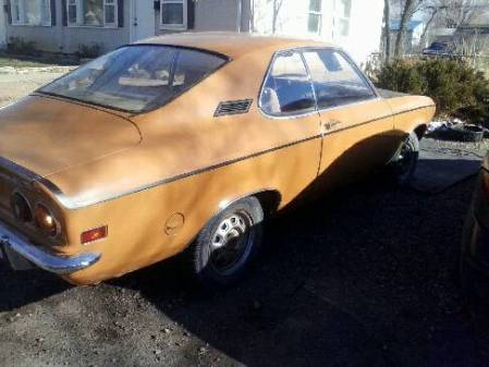 1972 Opel Manta right rear