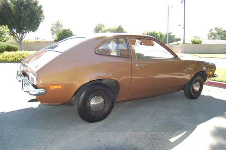 1973 Ford Pinto right rear
