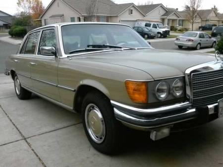 1973 Mercedes 450 SEL right front