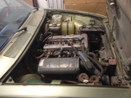 1975 Alfa Romeo Alfetta Berlina engine