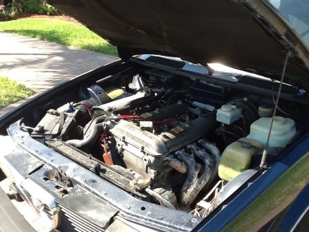 1978 Alfa Romeo Alfetta Berlina engine