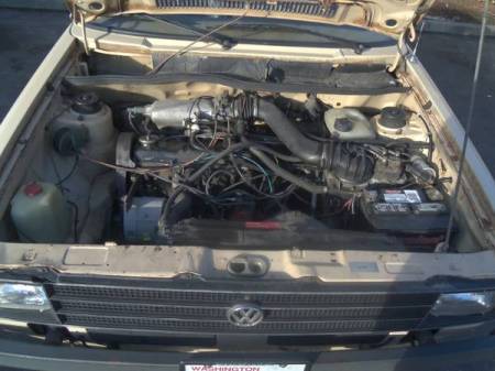 1980 VW Caddy engine